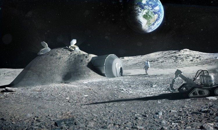 проекты для жизни на луне